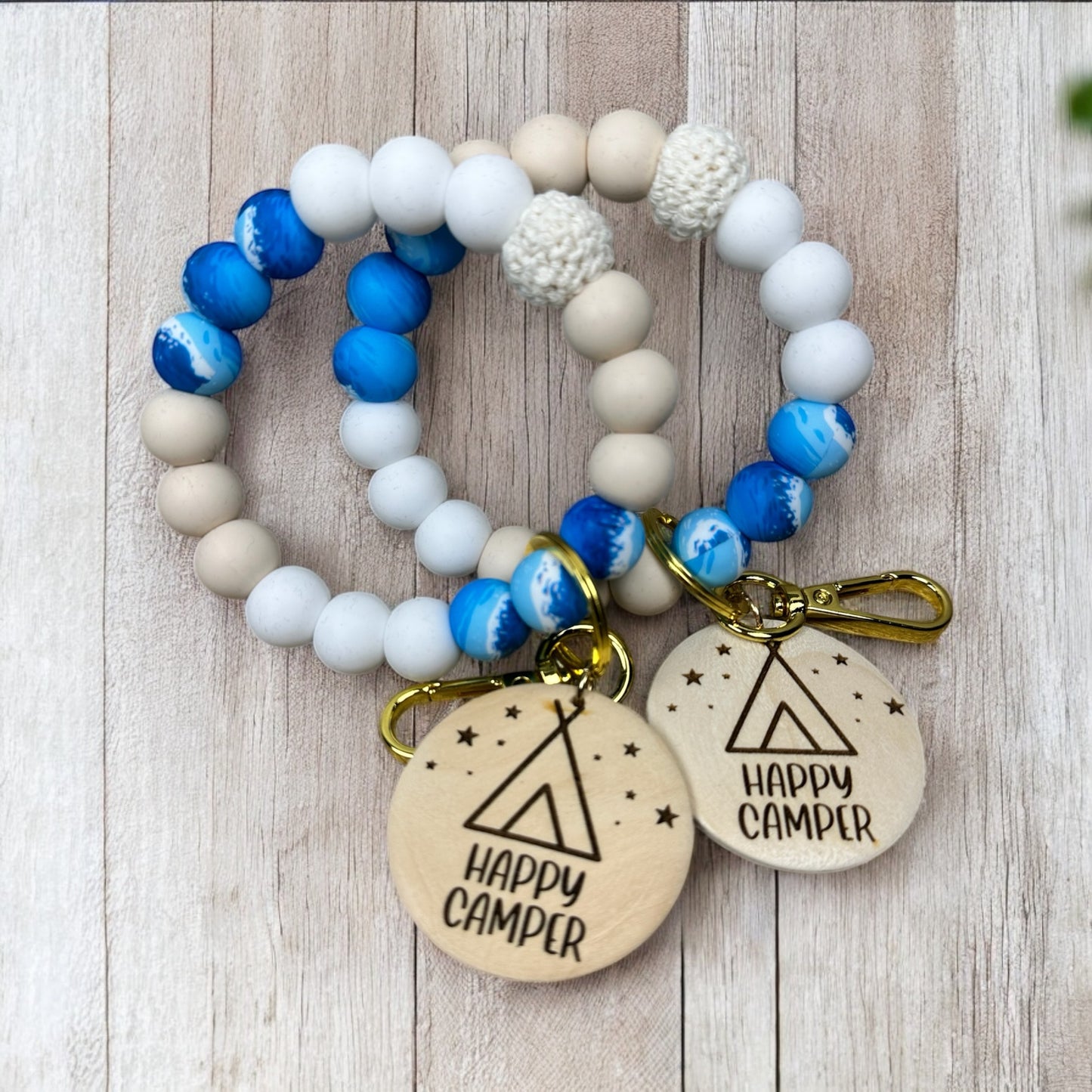 Happy Camper Wristlet