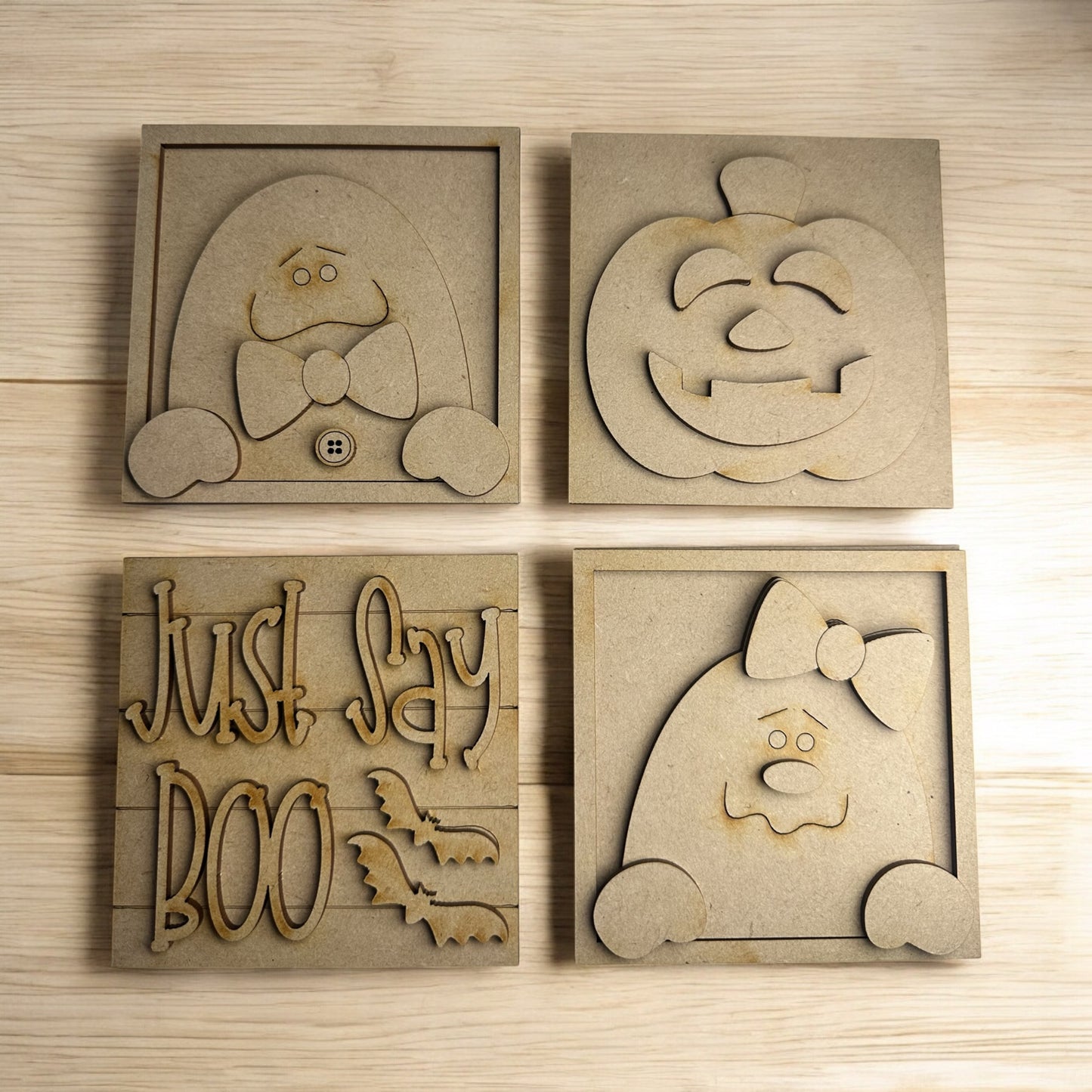 DIY BOO Ghost Signs For Interchangeable Ladder Frames