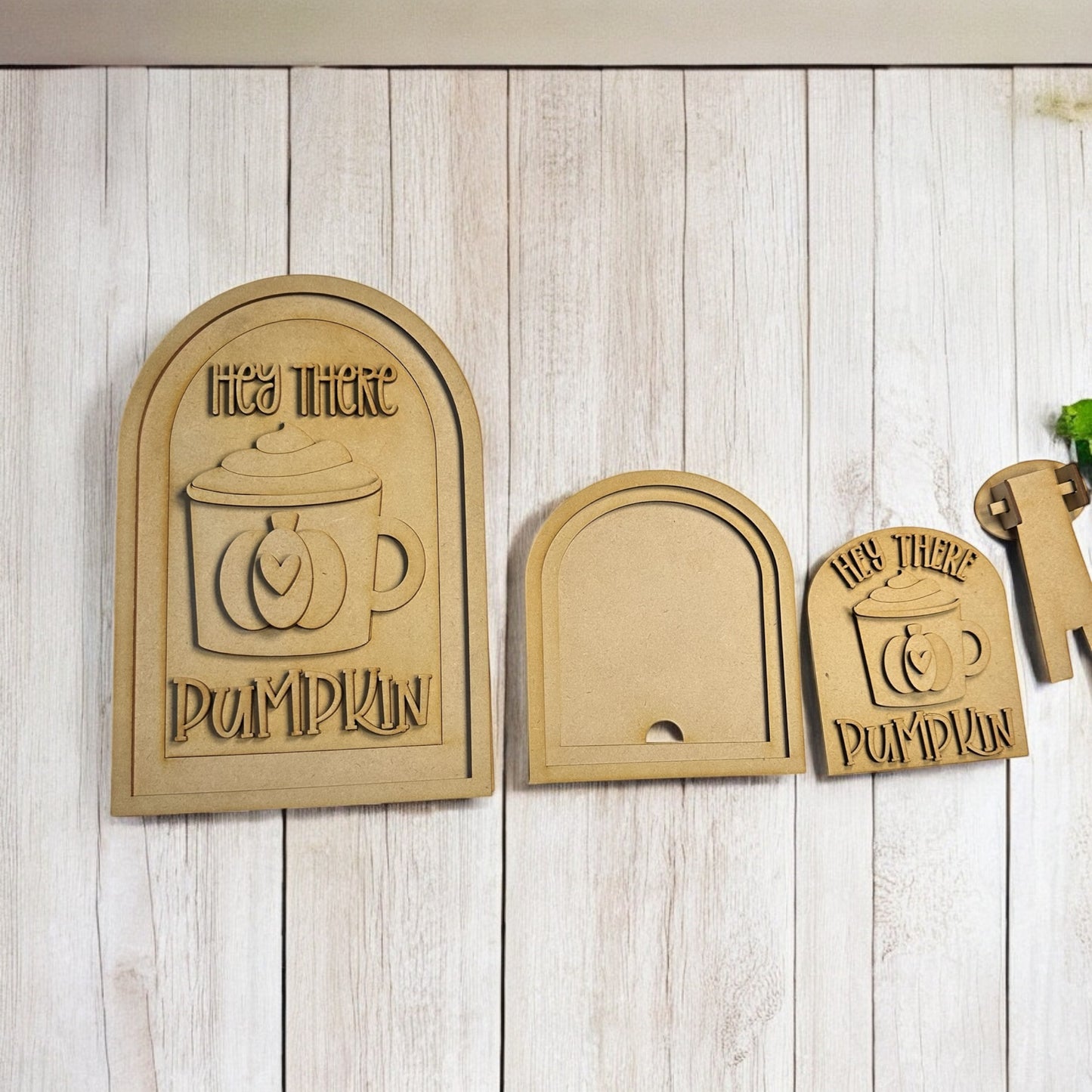 DIY Hey There Pumpkin Arch Sign Insert