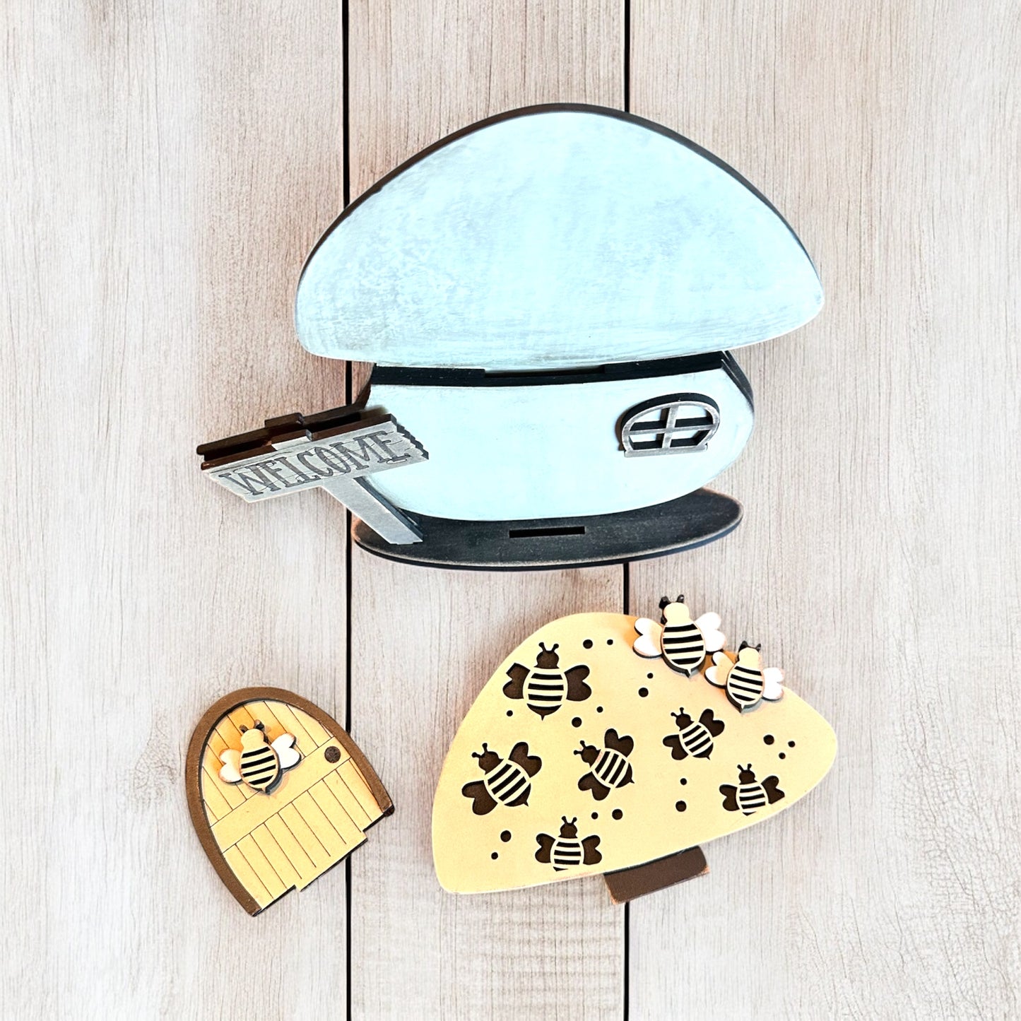 Bee Add On For Interchangeable Mushroom House