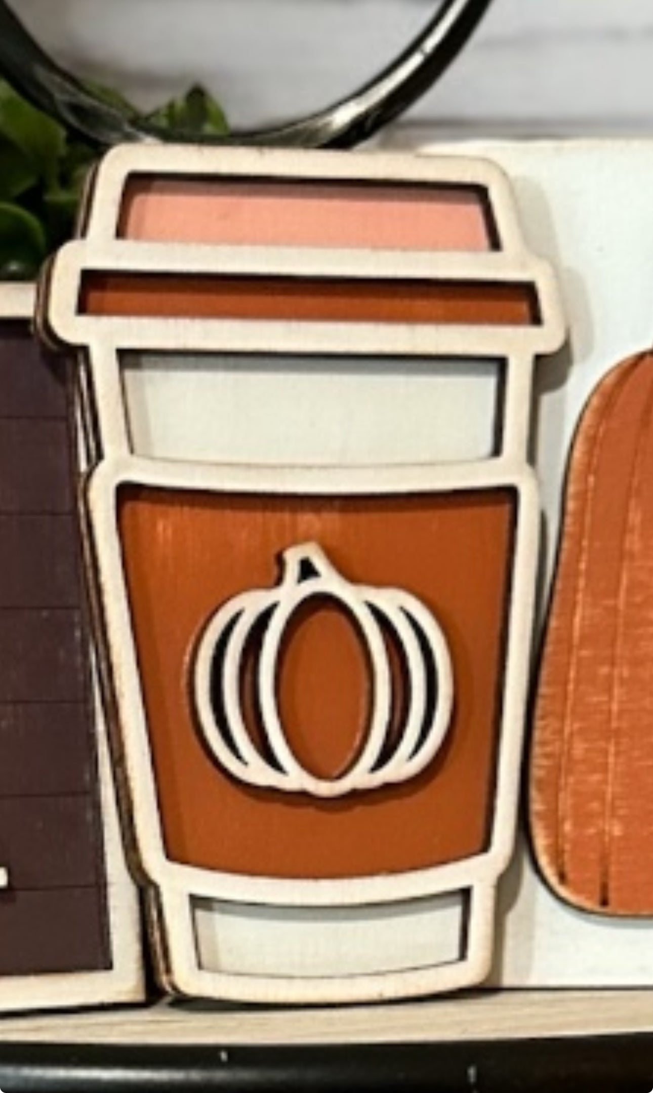 All The Pumpkin Tiered Tray