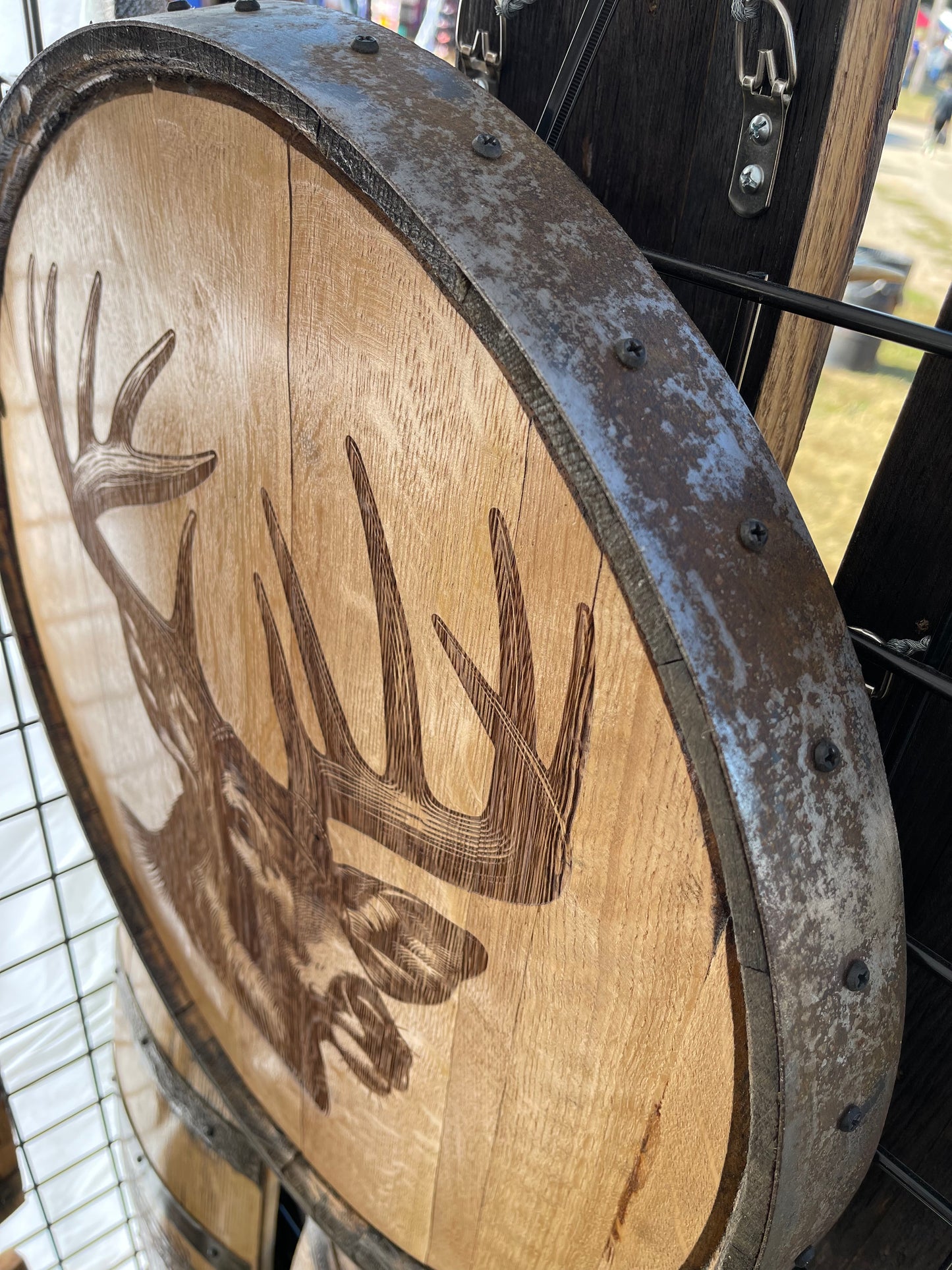 Custom Engraved Premium Barrel Lid With Ring