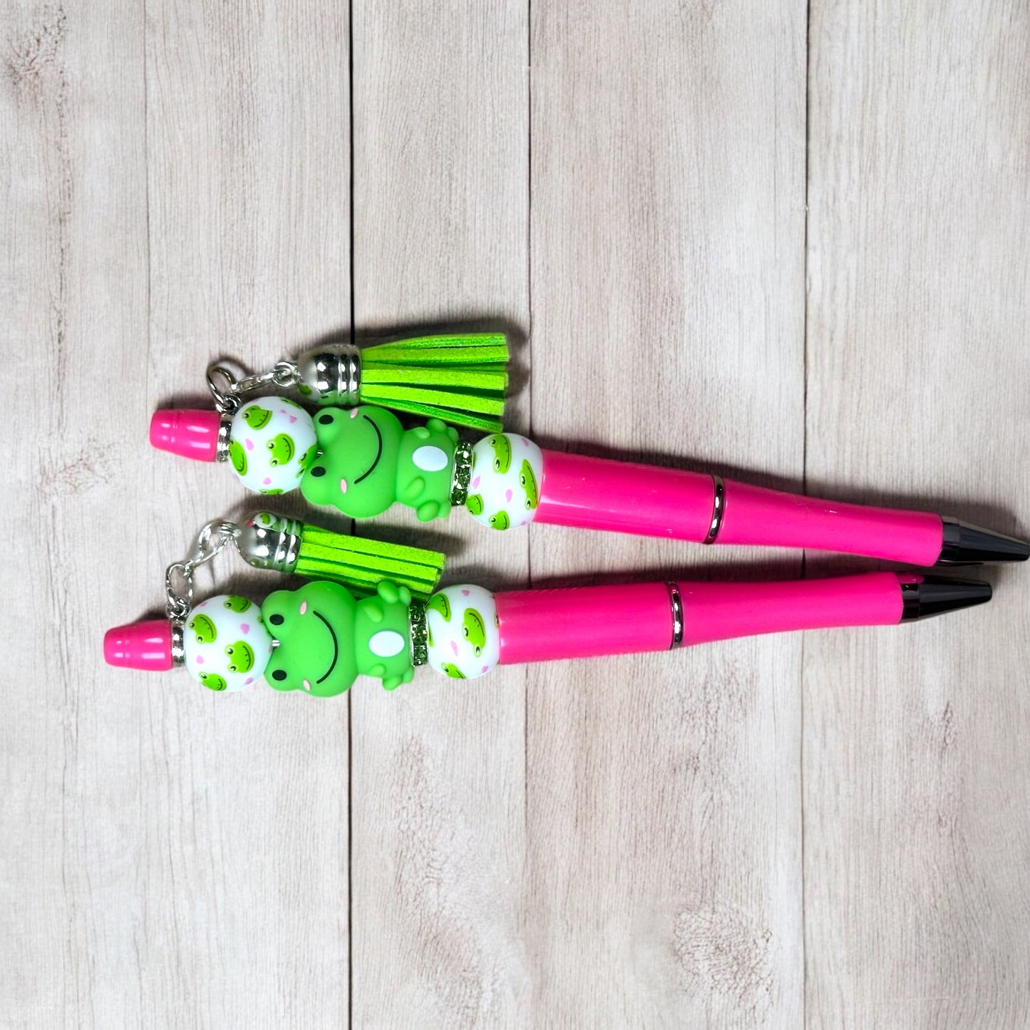 Frog Beaded Pen
