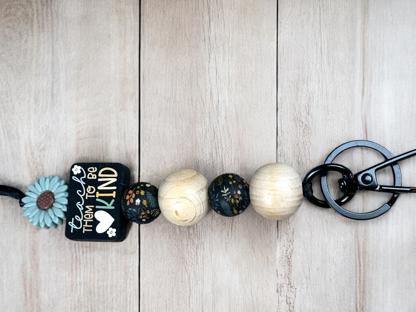 Teach Them To Be Kind Lanyard