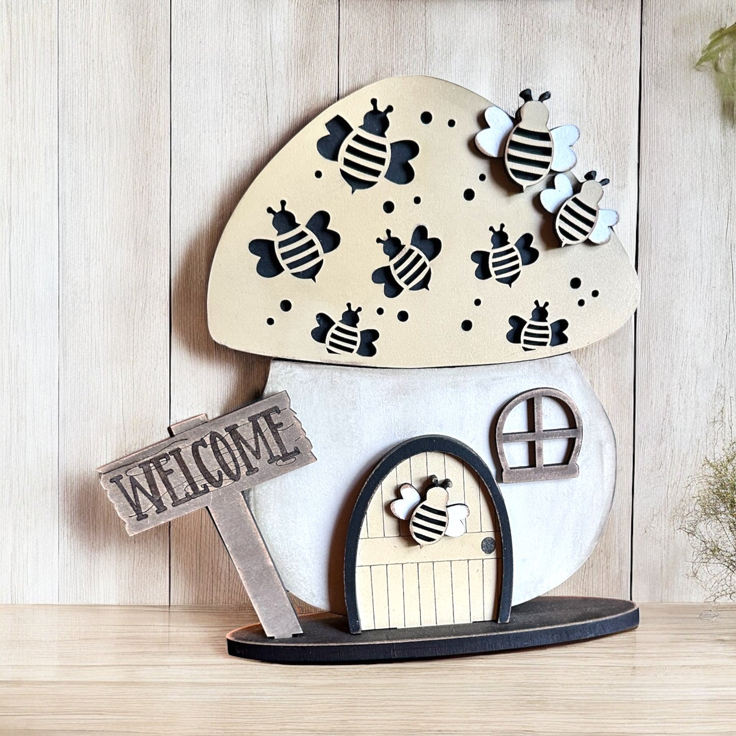 Bee Add On For Interchangeable Mushroom House