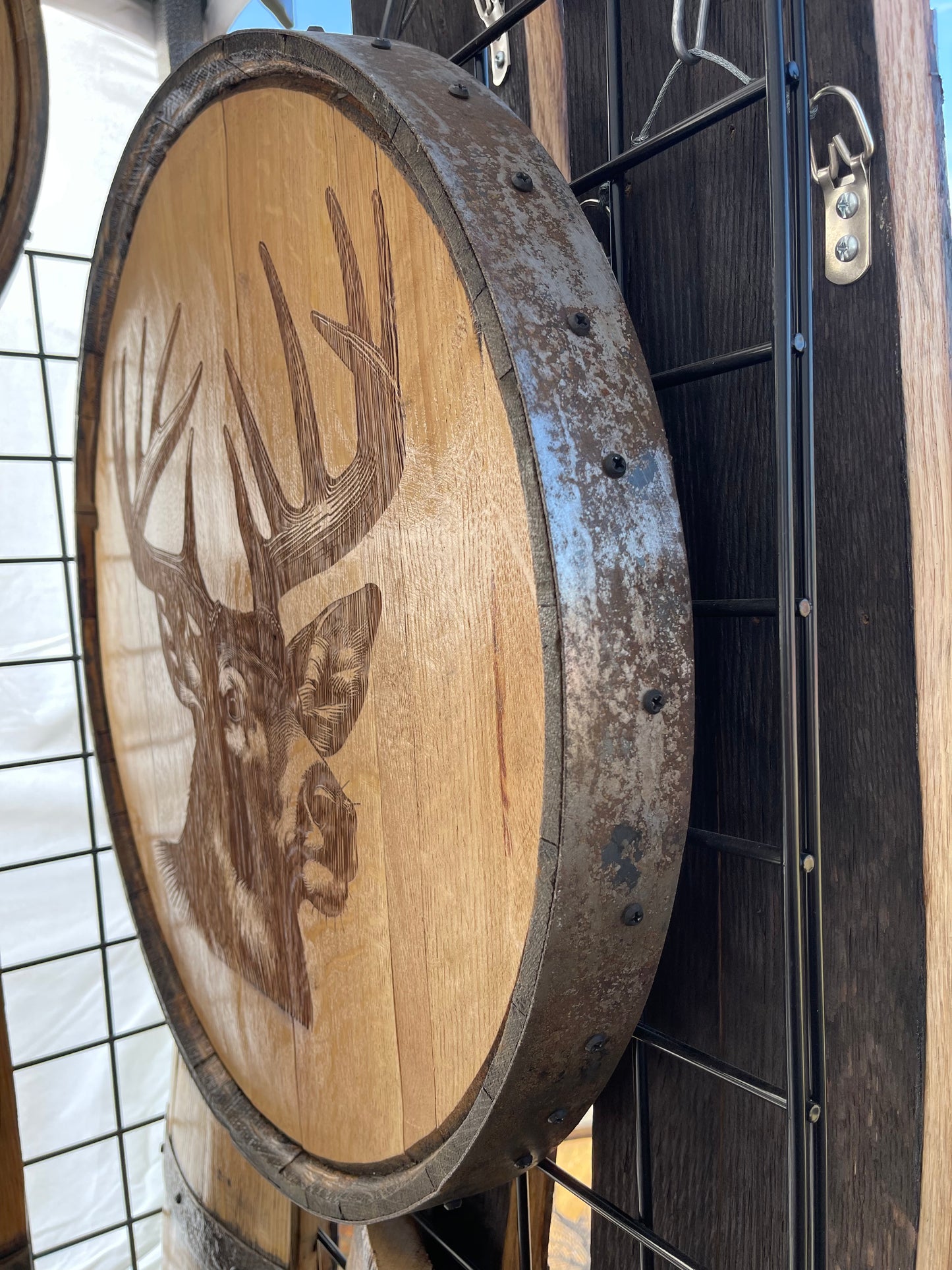 Custom Engraved Premium Barrel Lid With Ring