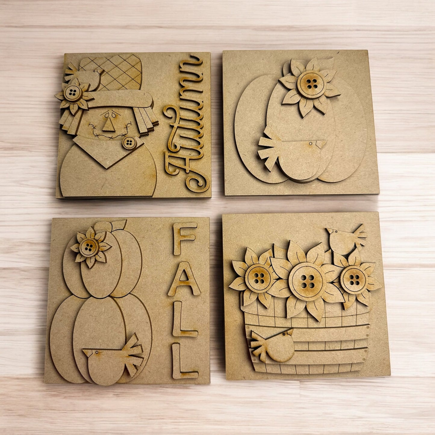 DIY Autumn Signs For Interchangeable Ladder Frames