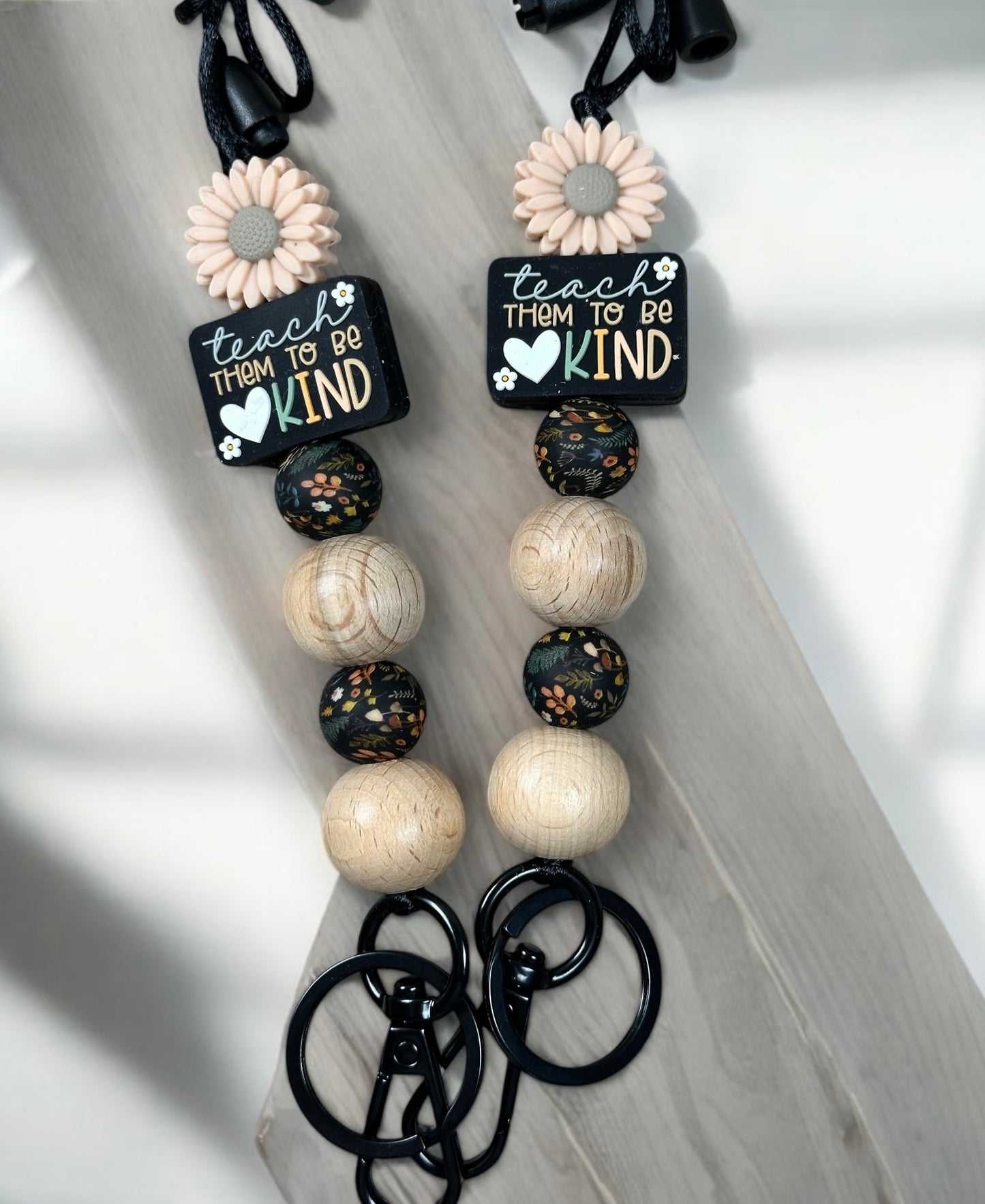 Teach Them To Be Kind Lanyard