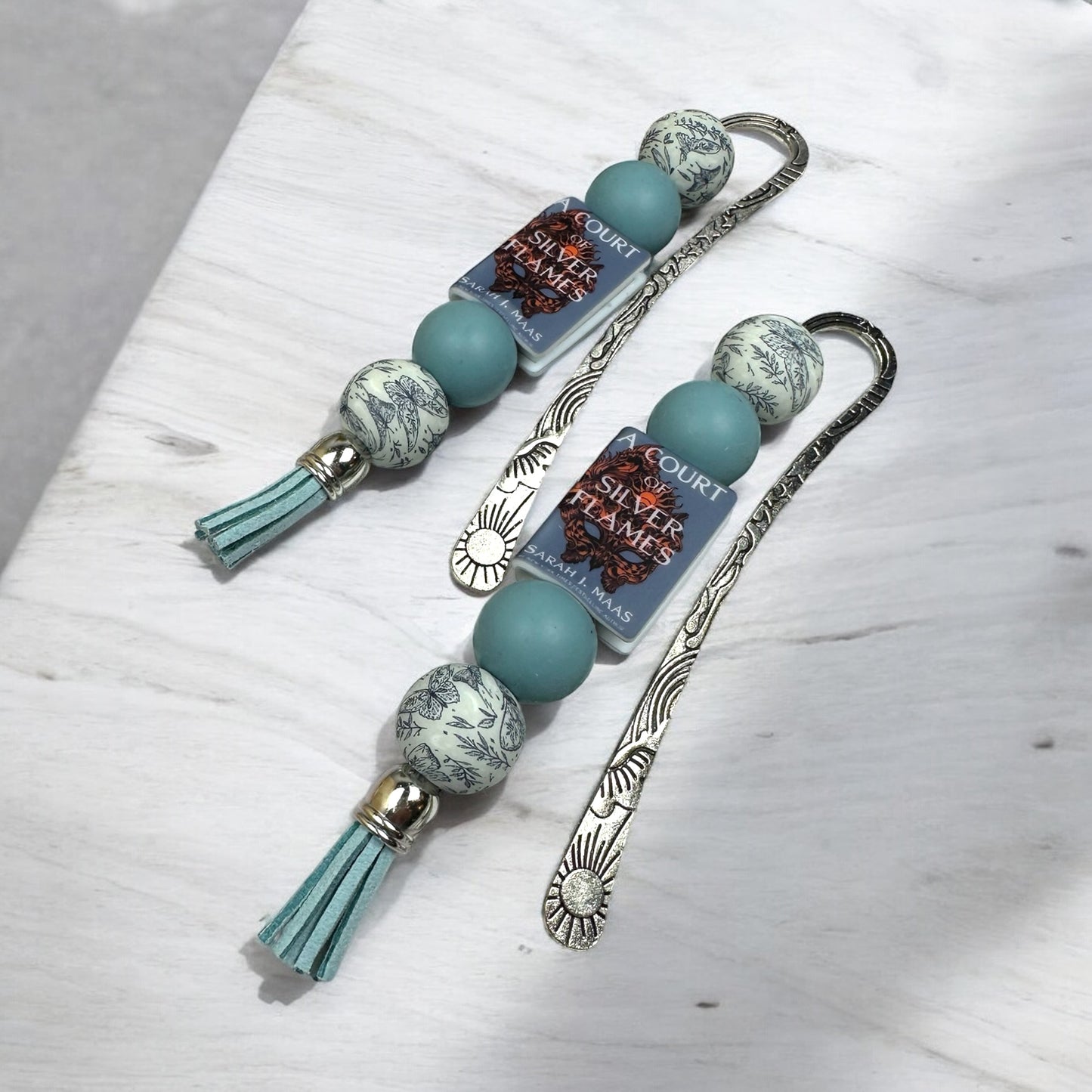 ACOTAR Inspired Beaded Bookmark