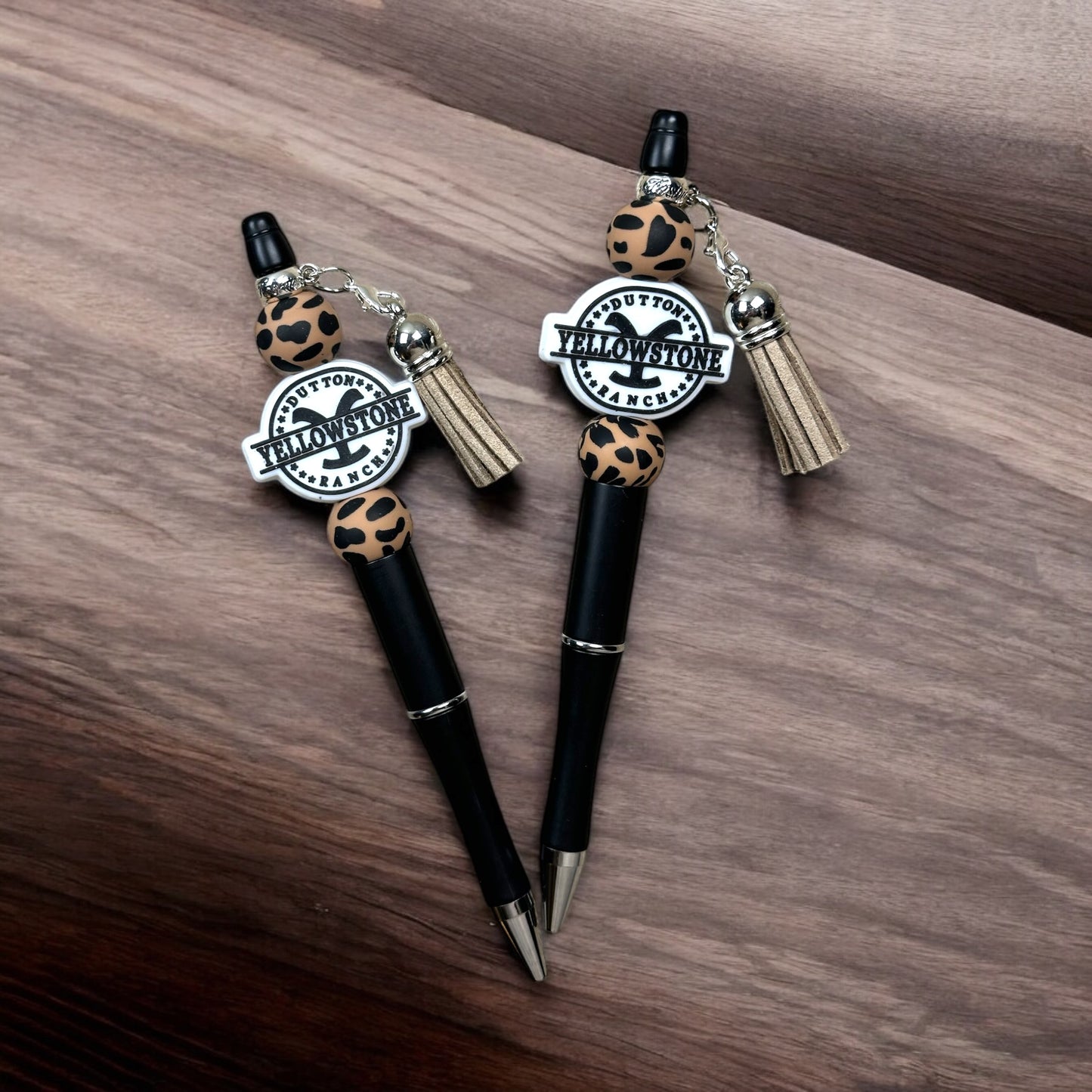 Cattle Ranch Beaded Pen
