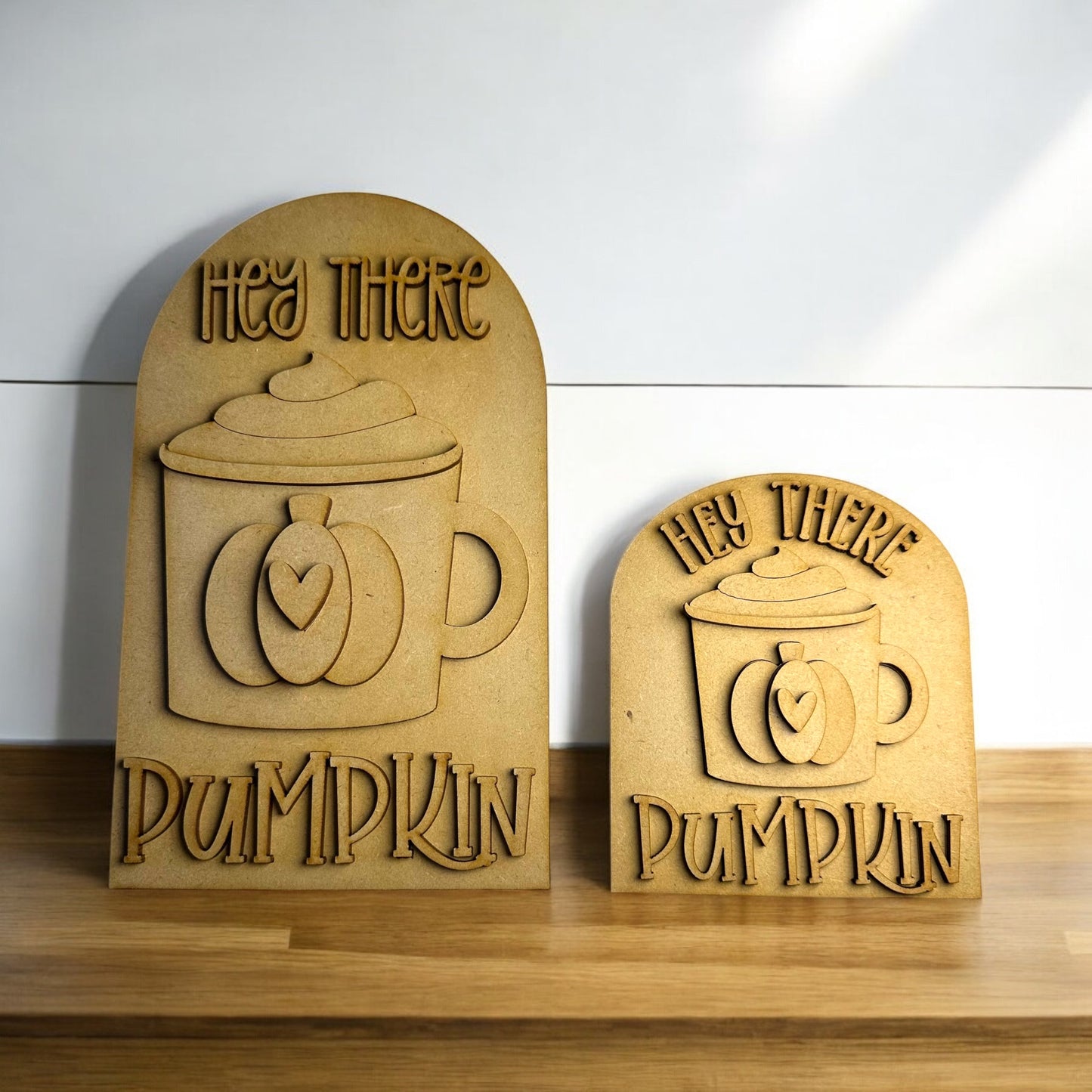 DIY Hey There Pumpkin Arch Sign Insert