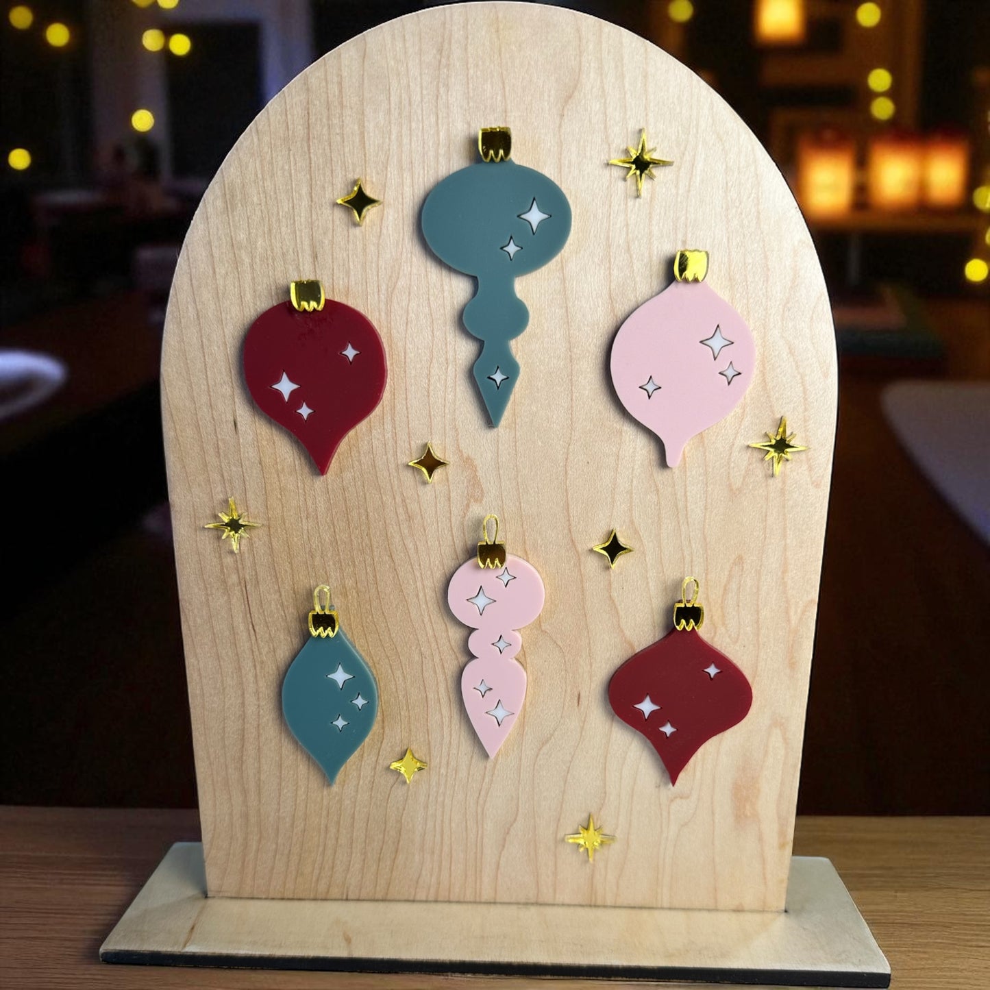 Retro Ornament Arch Sign