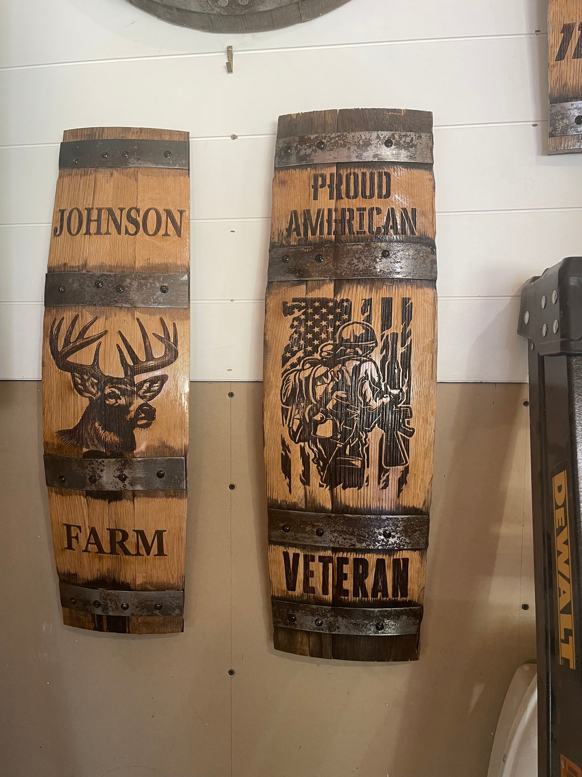 Custom Barrel Stave Plaque