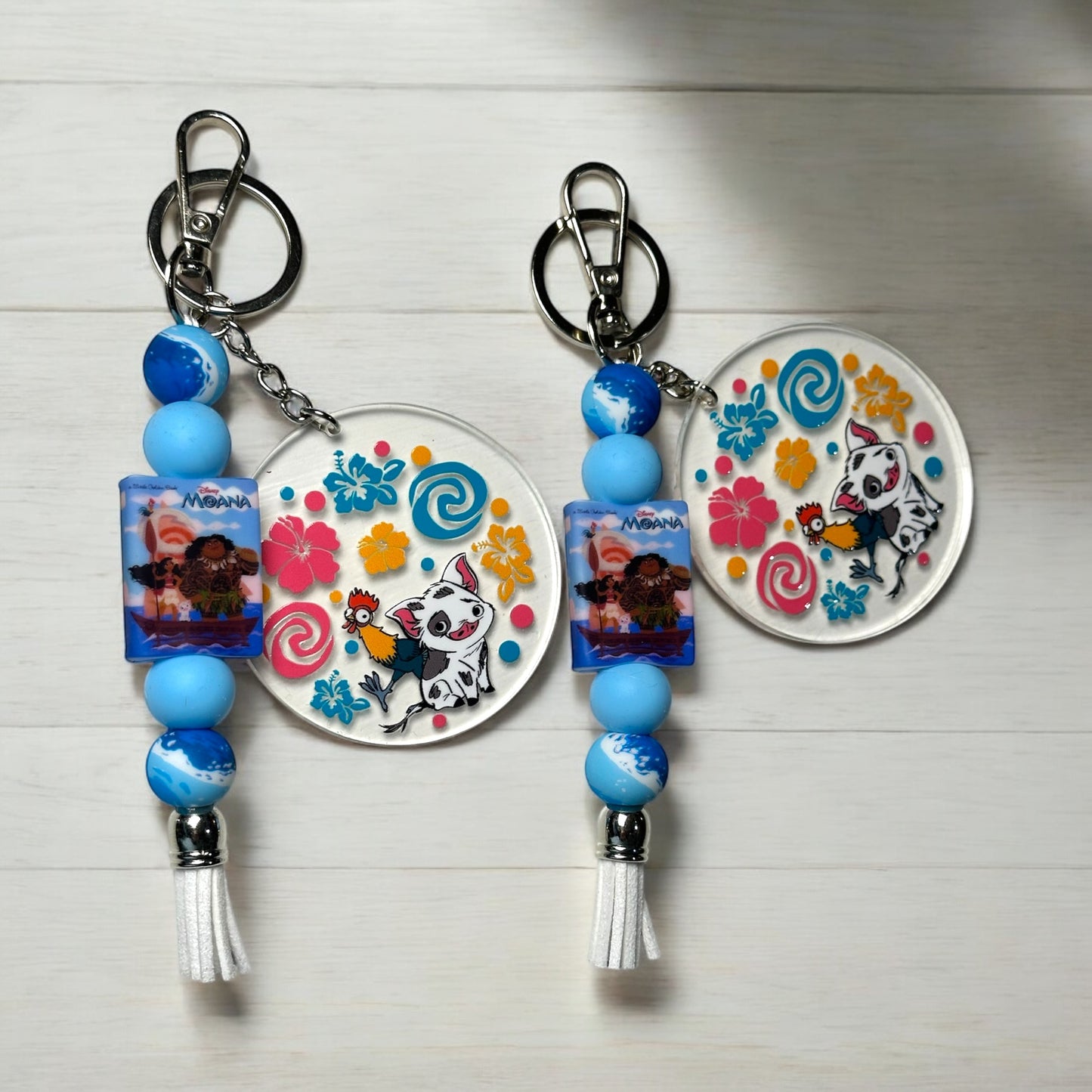Island Gang Beaded Keychain