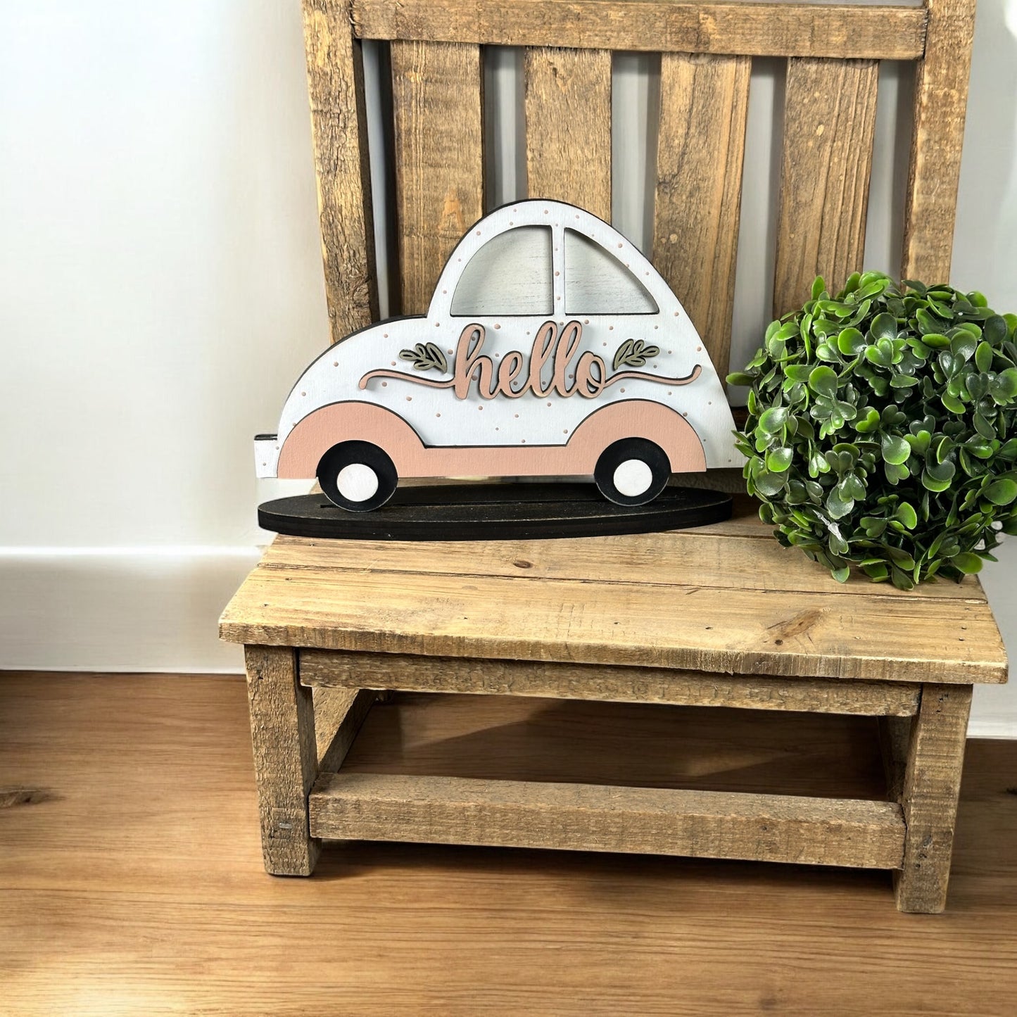 Interchangeable VW Bug Car Base