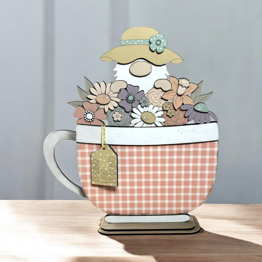 Mug Interchangeable Flower Basket Base