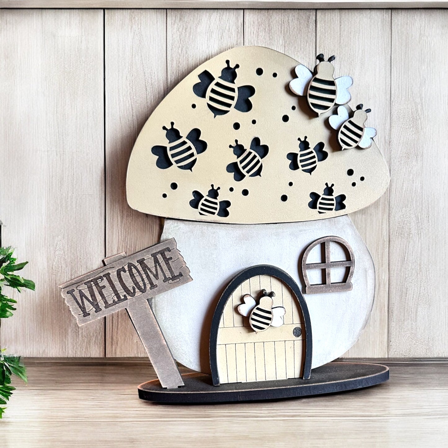 Bee Add On For Interchangeable Mushroom House