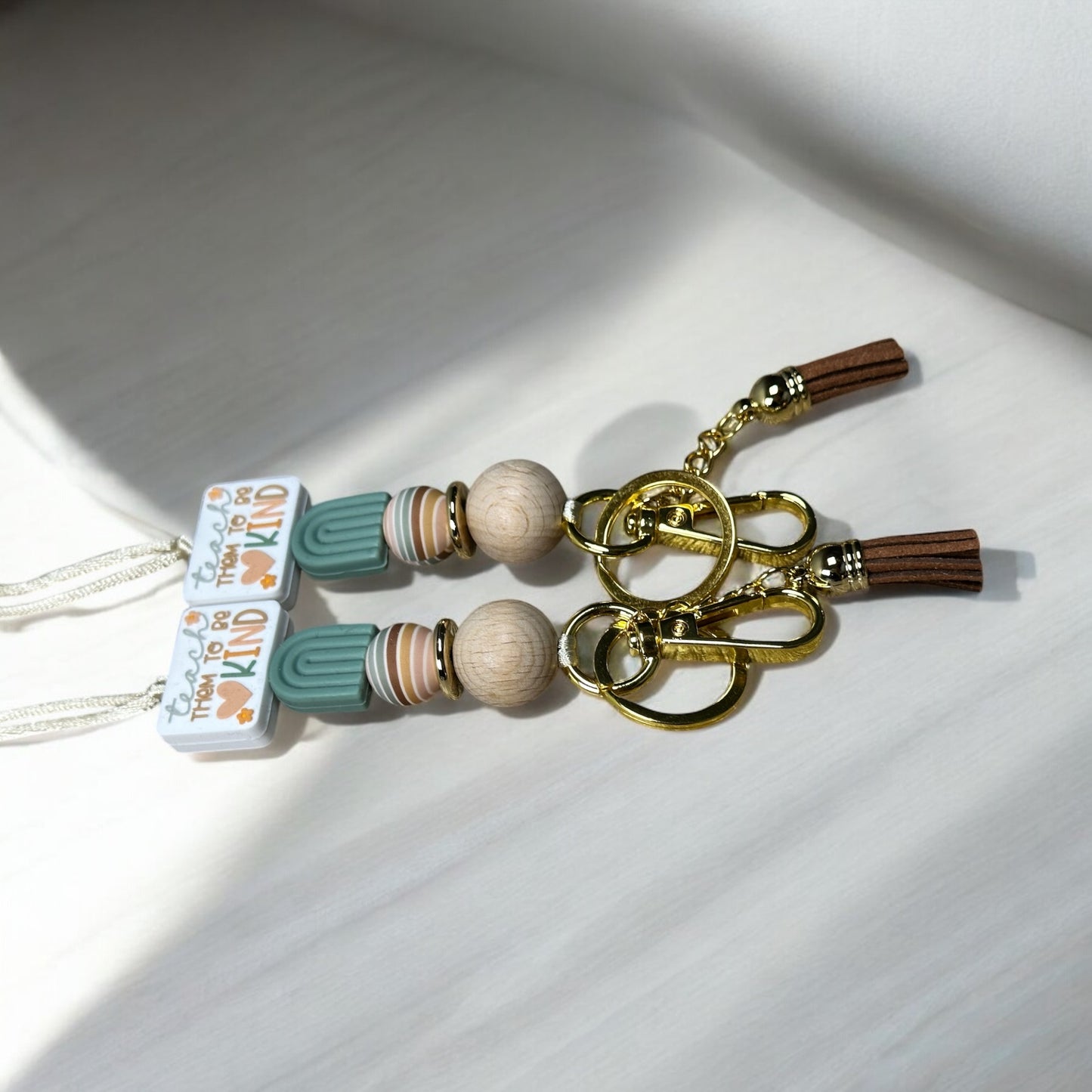 Teach Them To Be Kind Lanyard