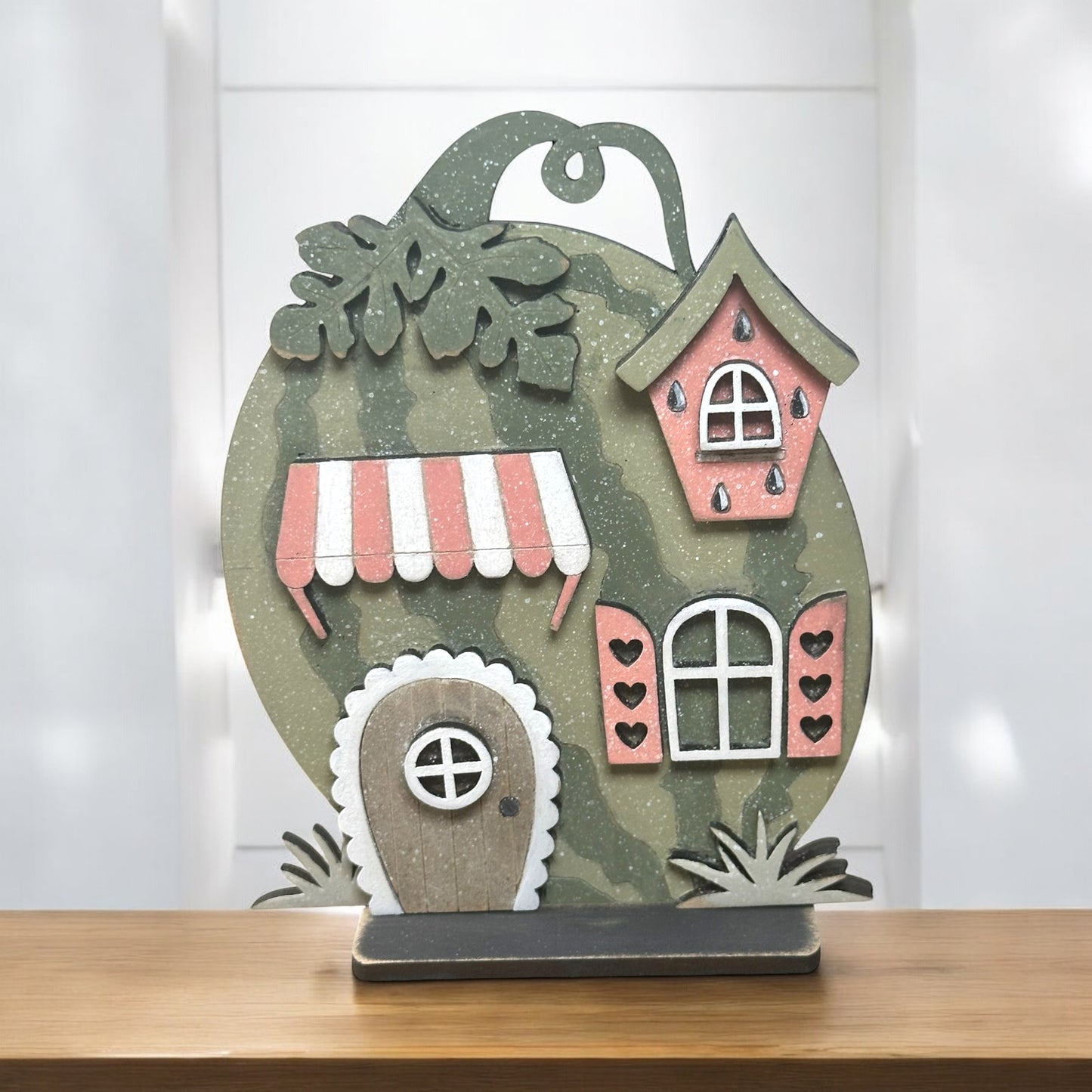 Mini Village Watermelon Houses
