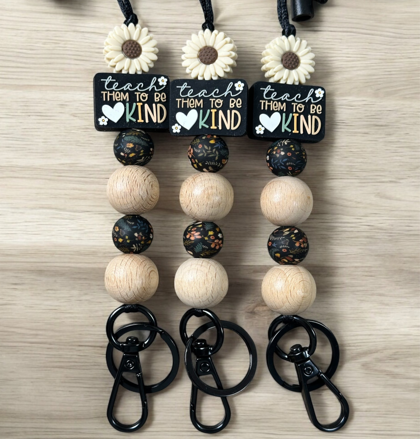 Teach Them To Be Kind Lanyard
