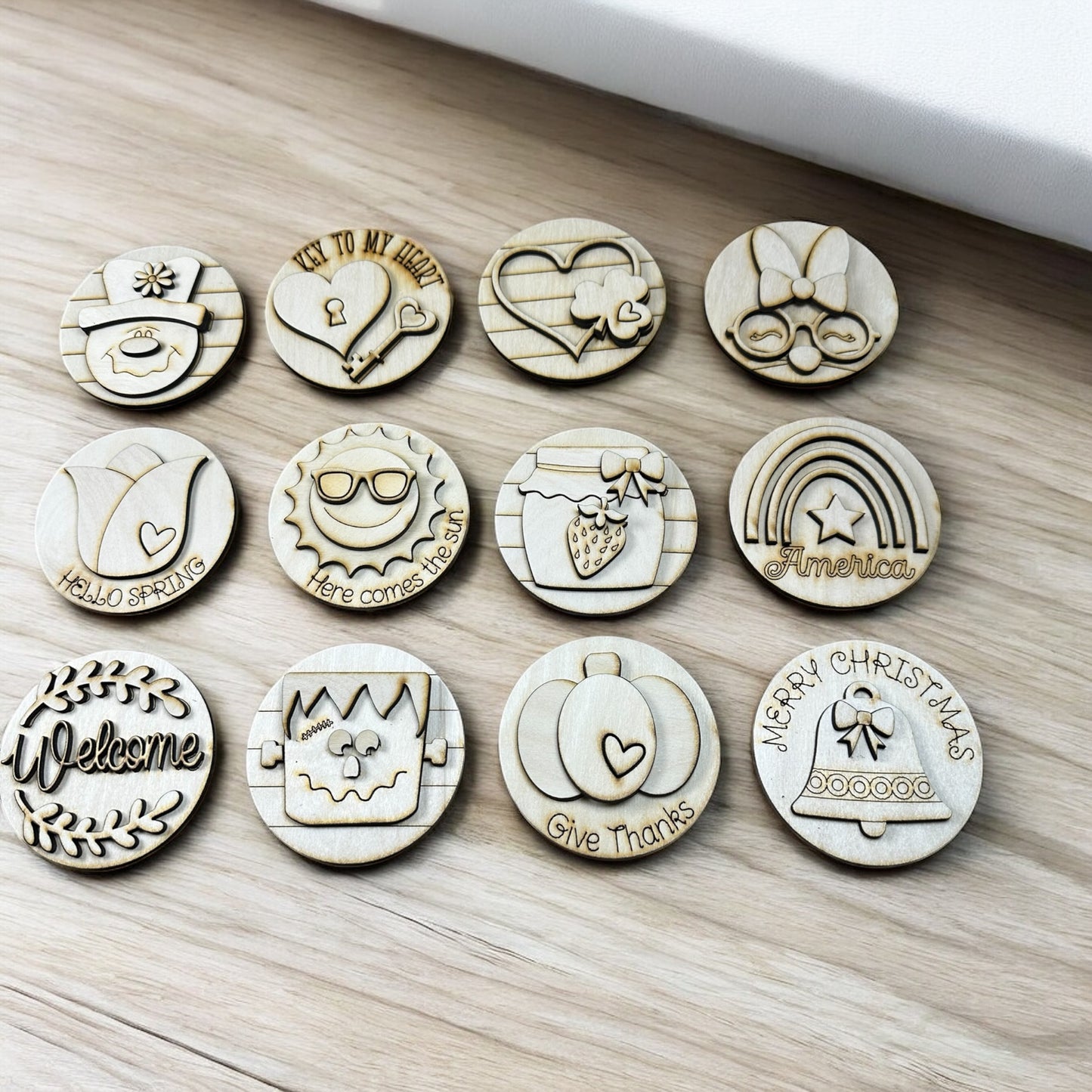 DIY Volume 6 Seasonal 3" Round Inserts Bundle