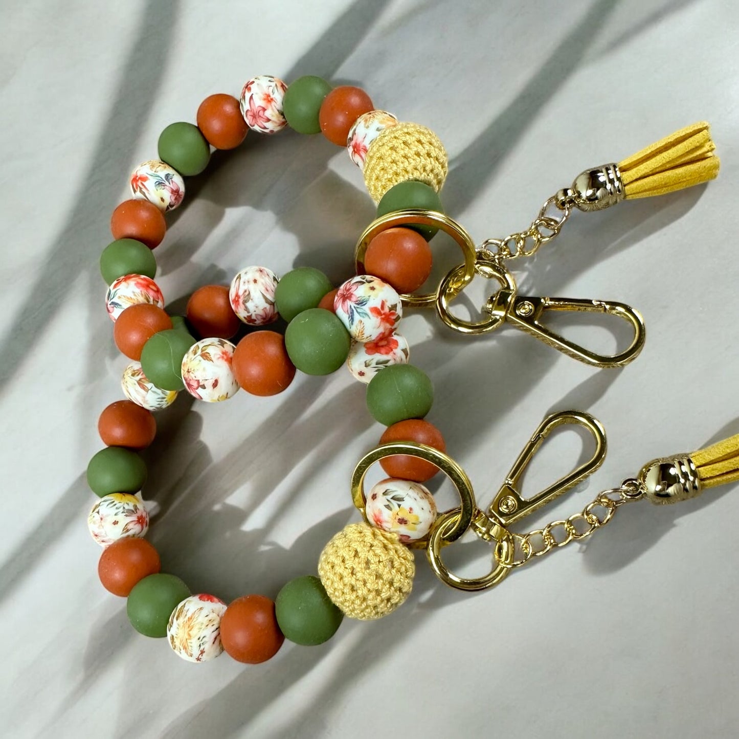 Summer Floral Wristlet