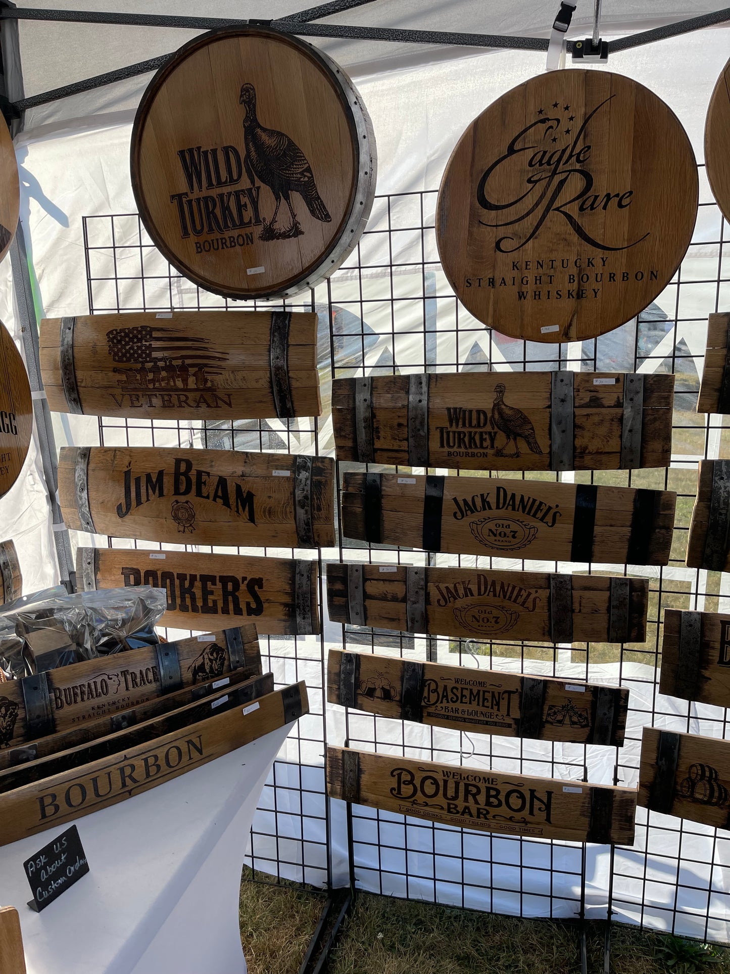Custom Barrel Stave Plaque