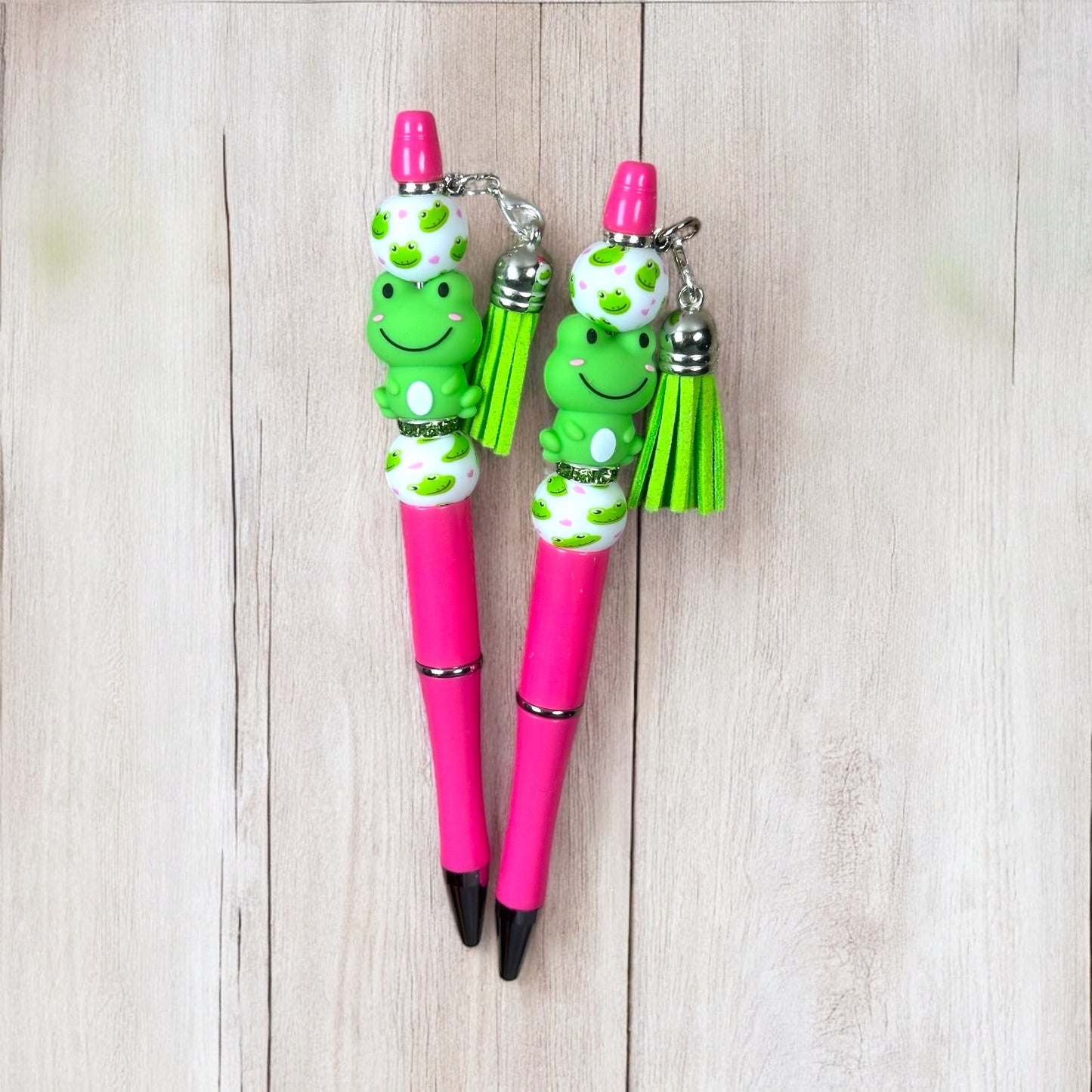 Frog Beaded Pen