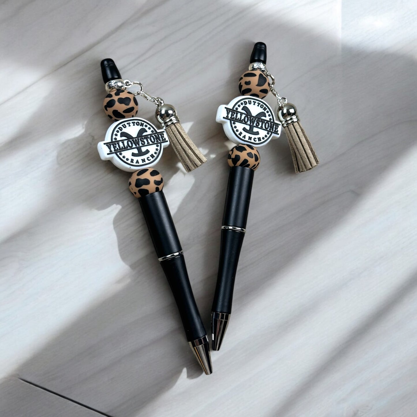 Cattle Ranch Beaded Pen