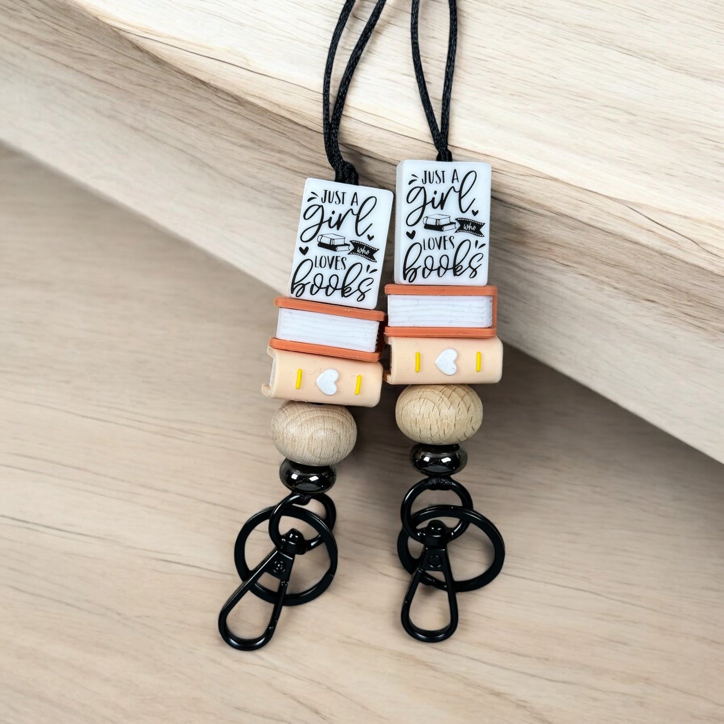 Just A Girl Who Loves Books Lanyard
