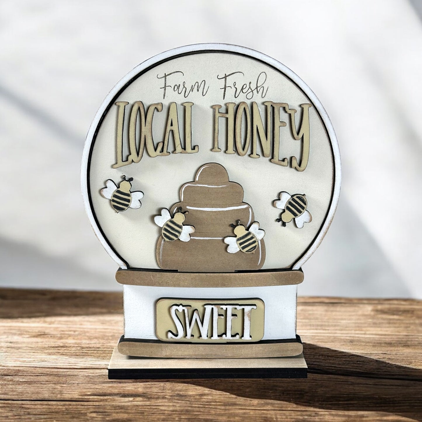 Interchangeable Snow Globe Base