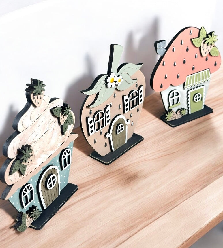 Strawberry Village Mini Houses