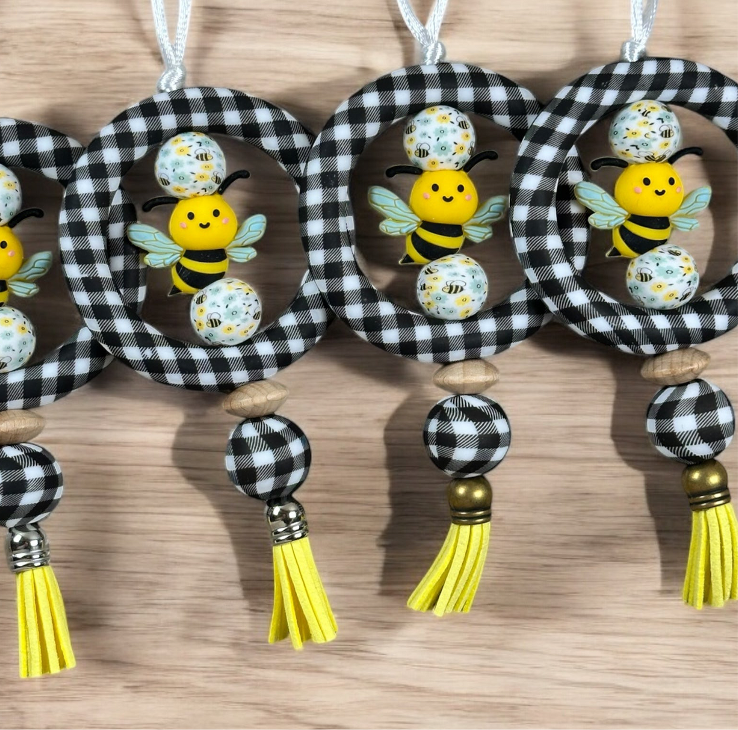 Busy Bee Car Charm