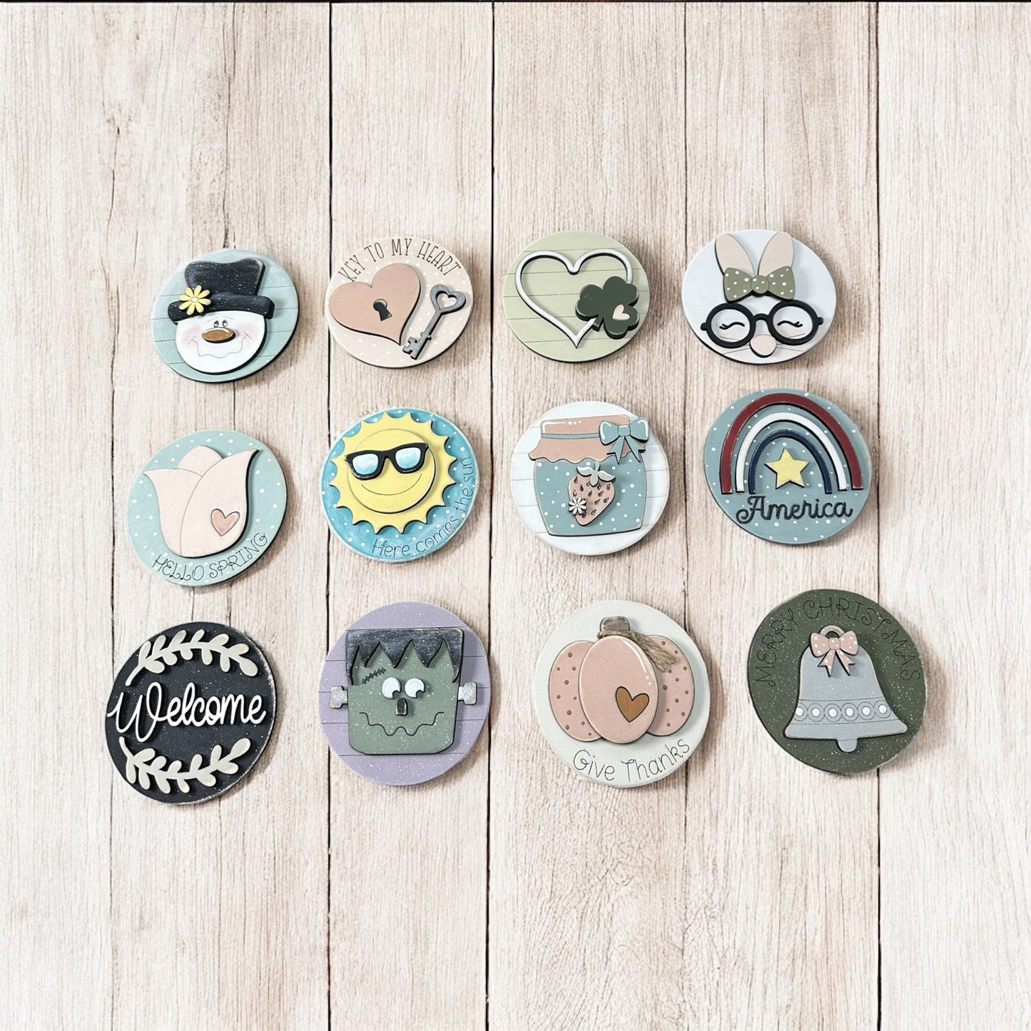 DIY Volume 6 Seasonal 3" Round Inserts Bundle