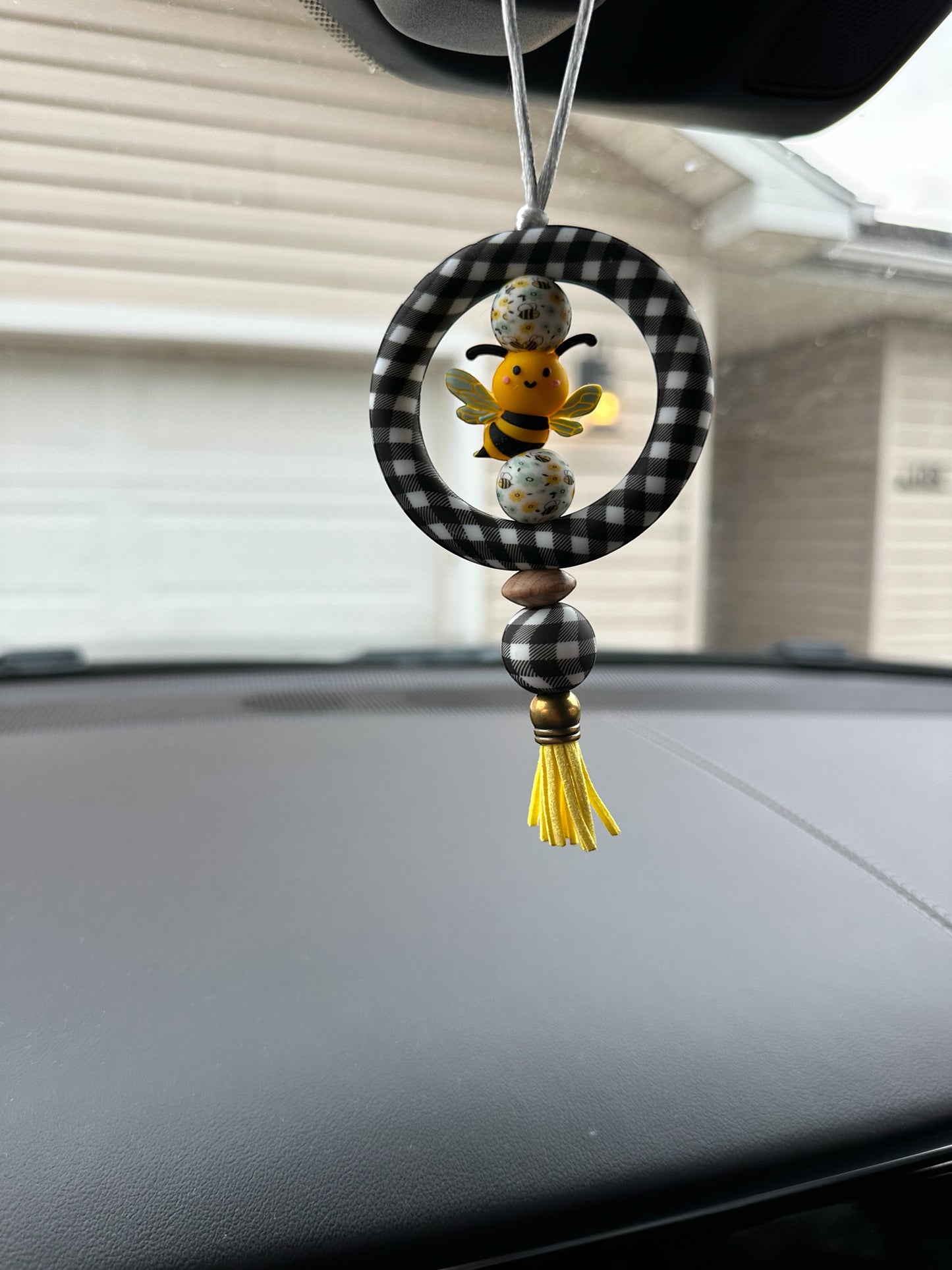 Busy Bee Car Charm
