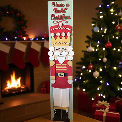 Nutcracker Porch Leaner