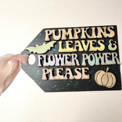 Groovy Halloween Tiered Tray