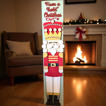 Nutcracker Porch Leaner