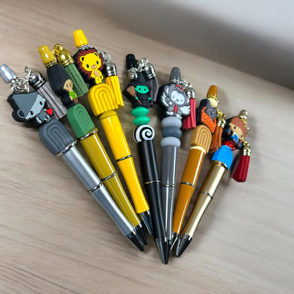 Along The Yellow Brick Road Beaded Character Pens