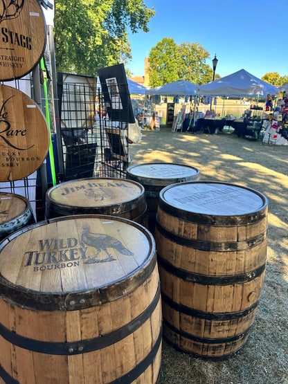 Custom Whole Whiskey Barrel