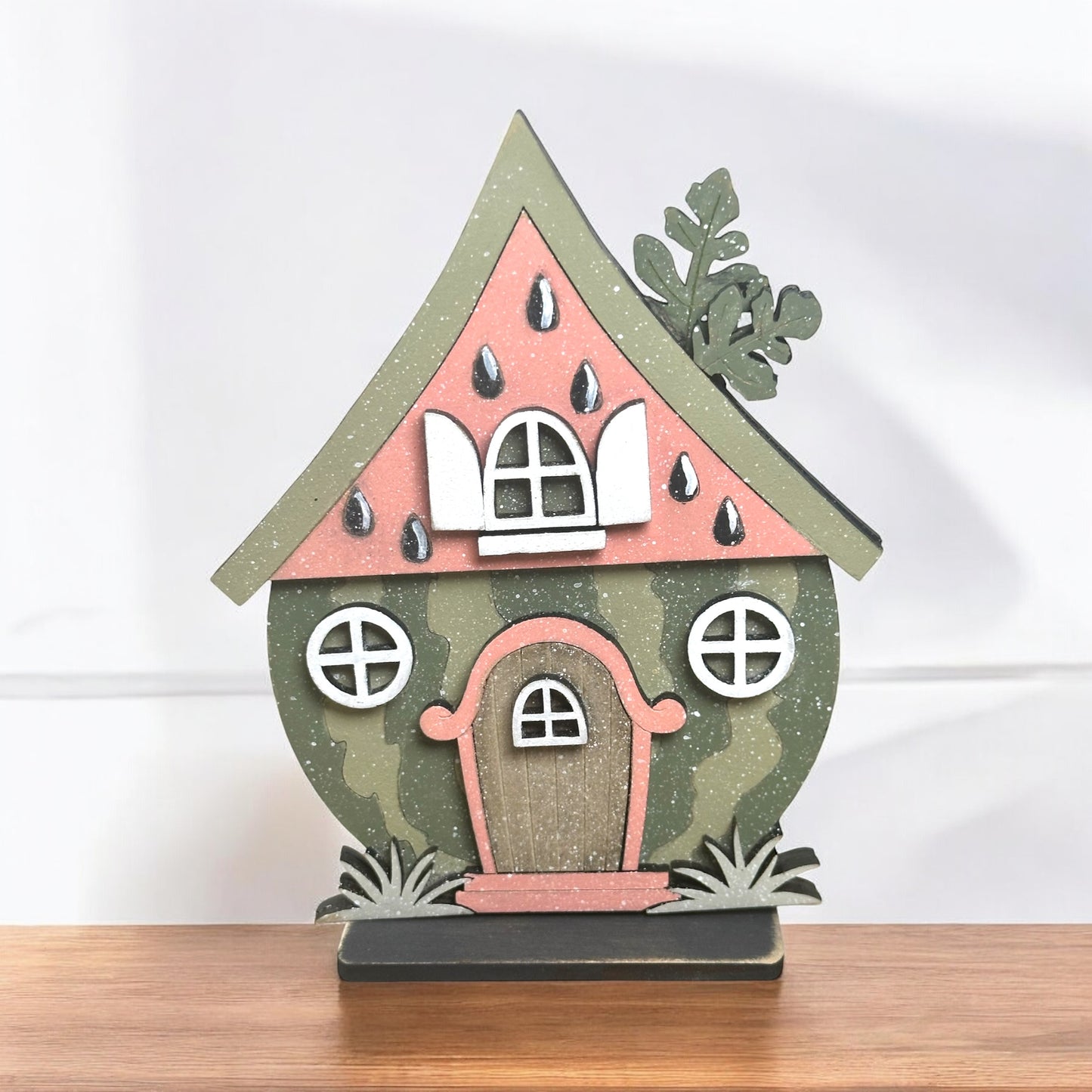 Mini Village Watermelon Houses