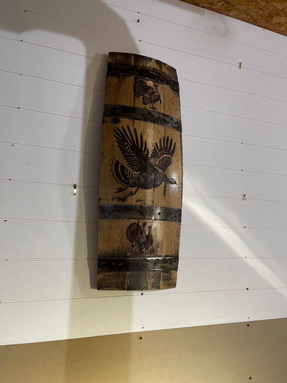 Custom Barrel Stave Plaque