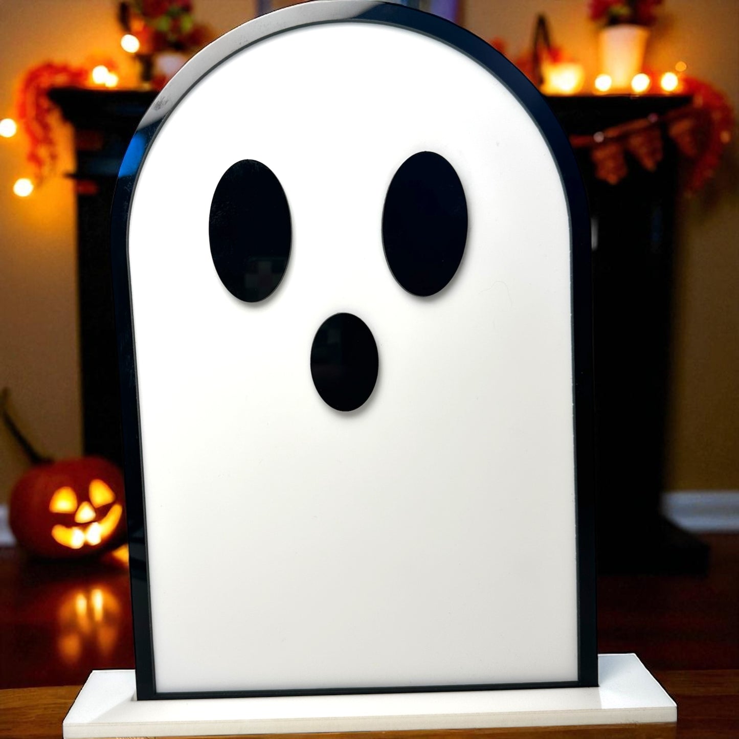 Acrylic Ghost Arch Sign