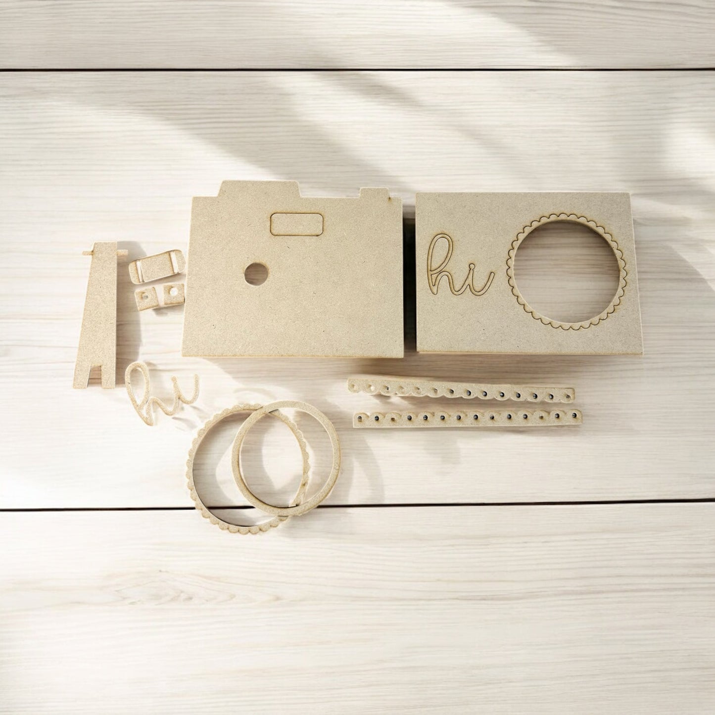 DIY Interchangeable Camera Base For 3" Round Inserts.