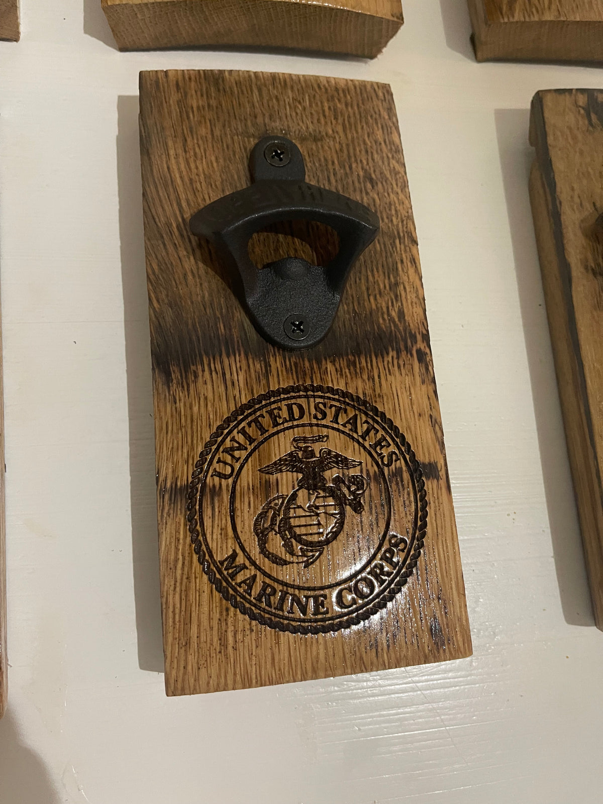 Bourbon Barrel Stave Bottle Opener