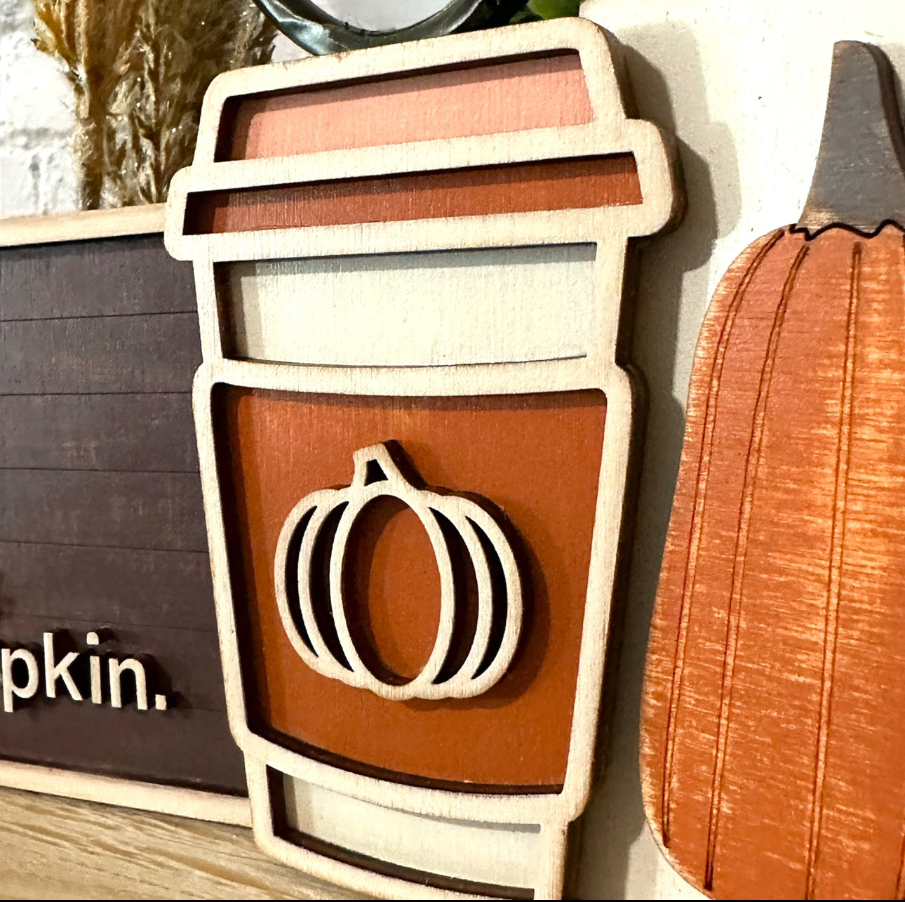 All The Pumpkin Tiered Tray