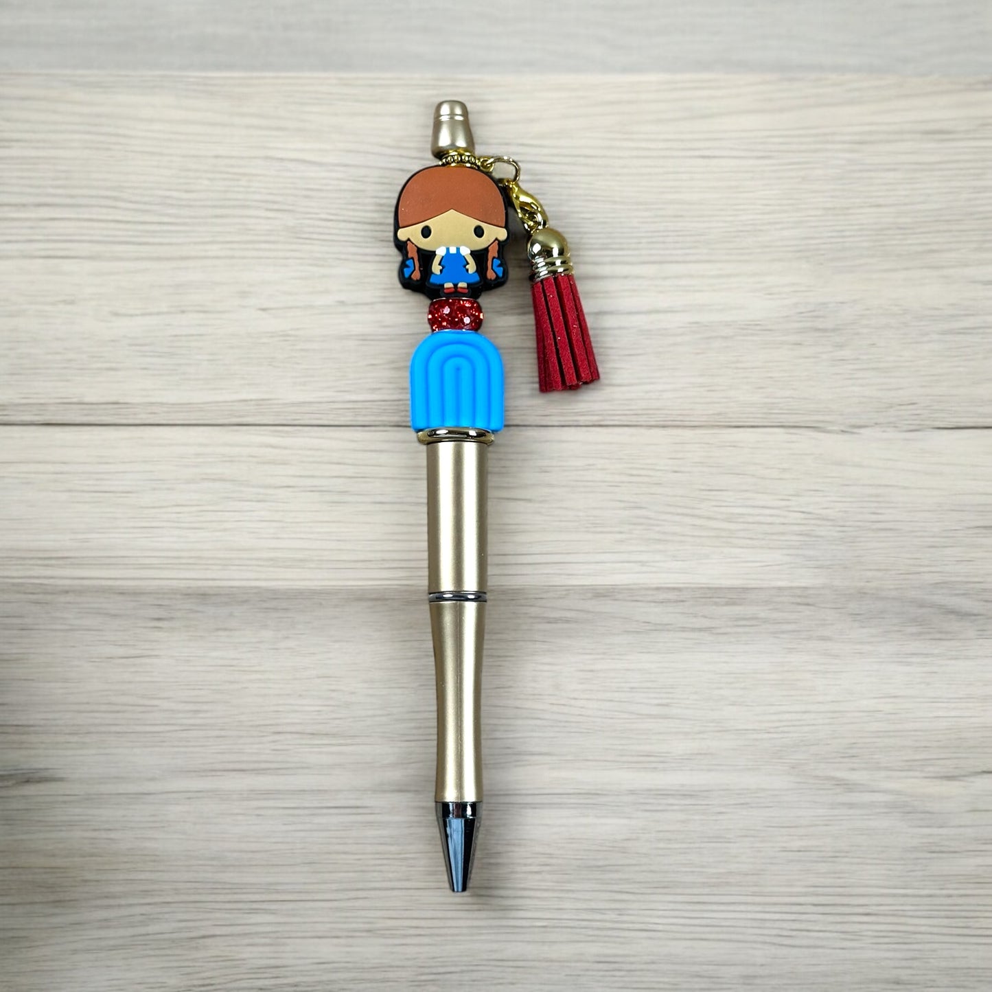 Along The Yellow Brick Road Beaded Character Pens