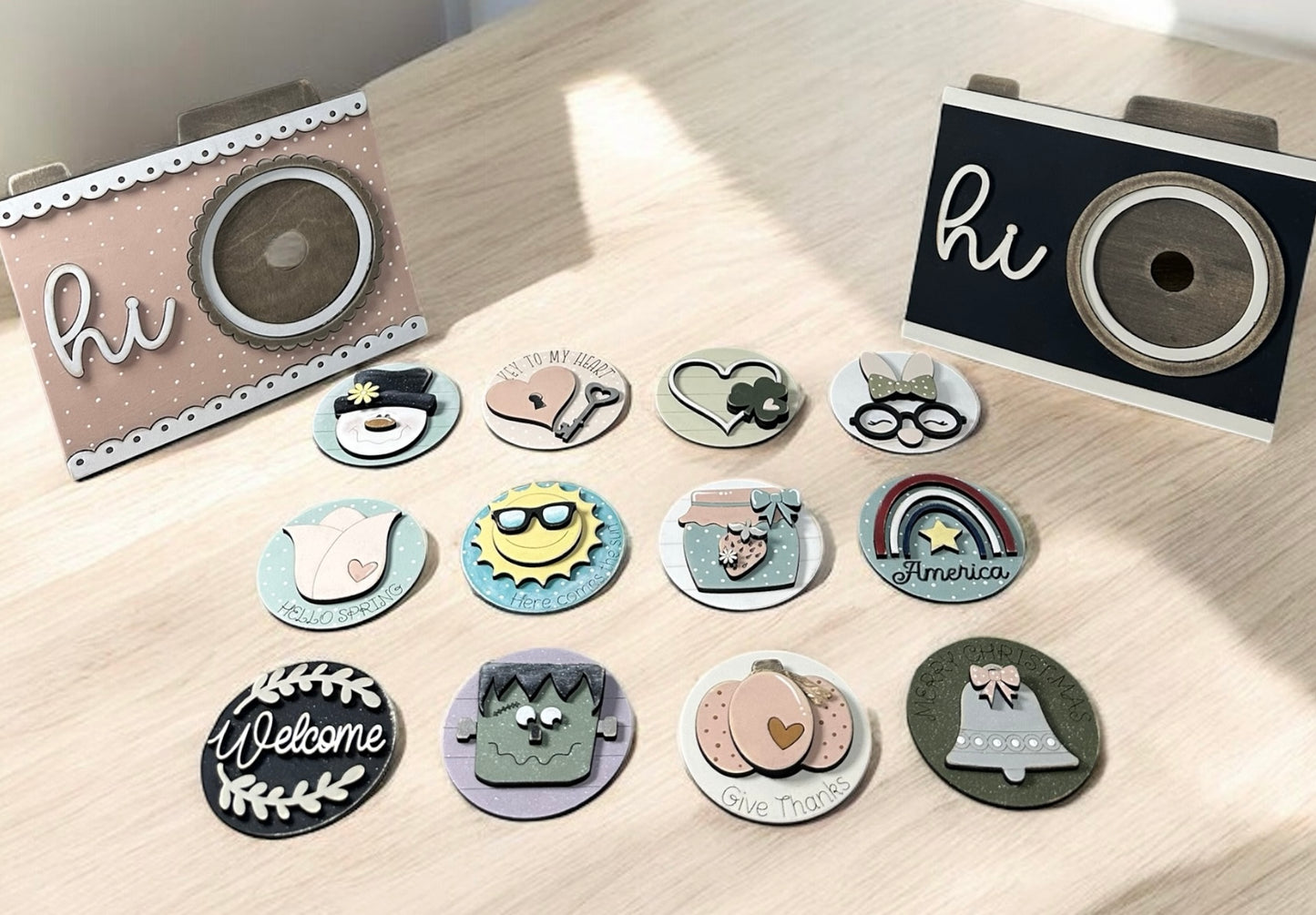 Volume 6 seasonal 3" Round Inserts.