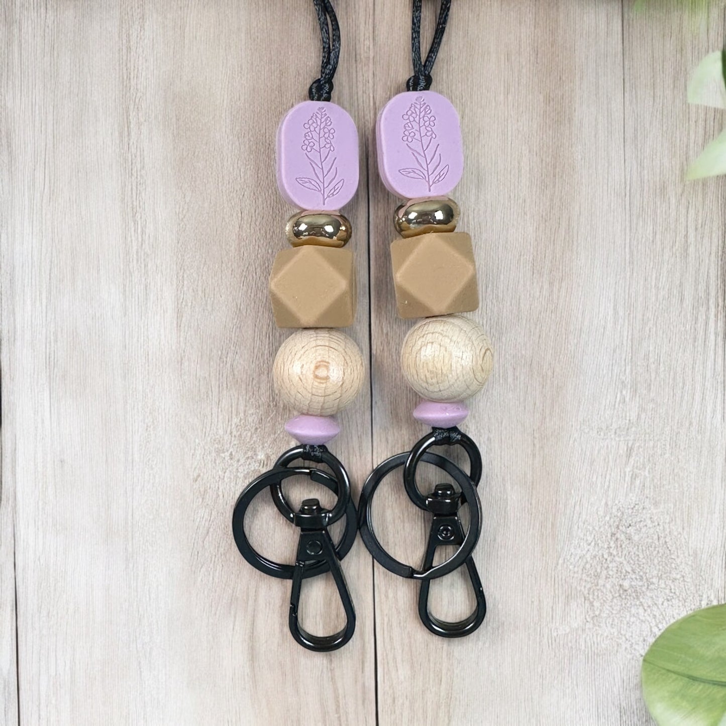 Embossed Mustard Seed Lanyard
