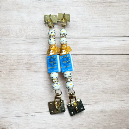 Fantasy Book Dragon beaded kindle strap